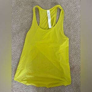 Lululemon size 6 too- yellow. Never worn